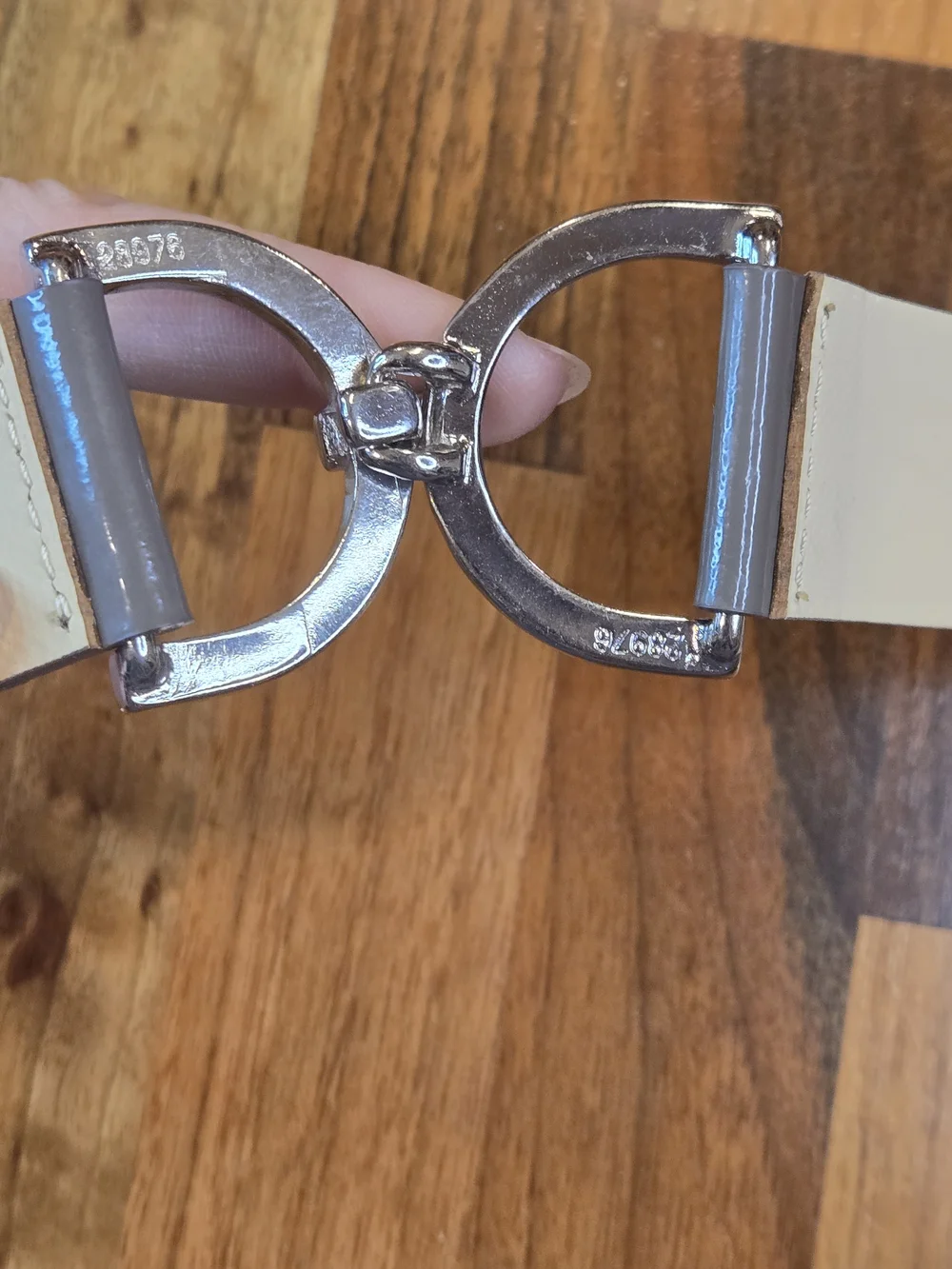 Punto Fibbia Italian Leather Belt - Minimalist Silver Hook Buckle 35